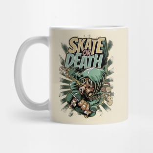 Skate Or Death Graffiti Skateboard Urban Skater Gift Mug